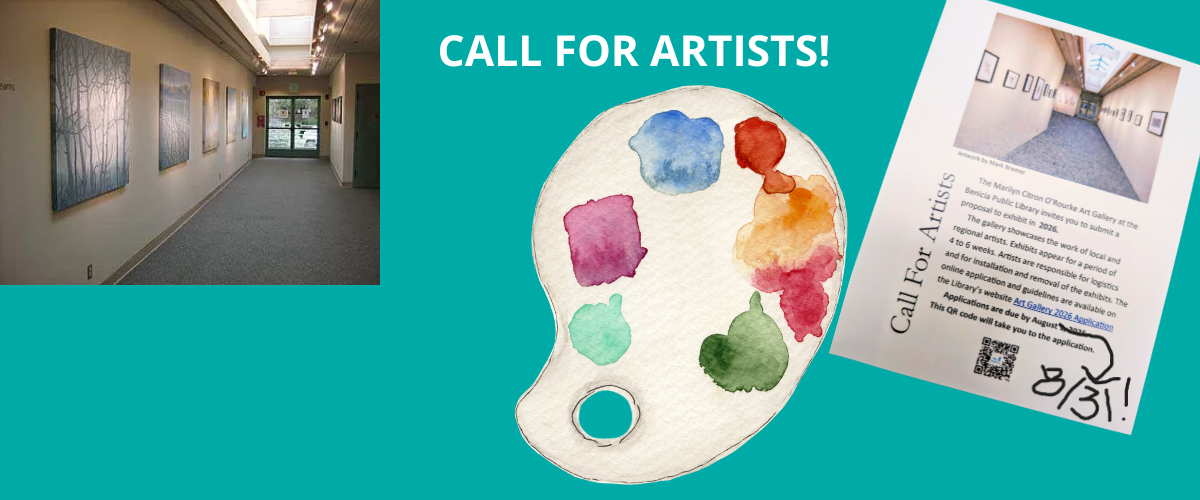 2025 Art Galley Exhibit Submissions Needed WEBSITE