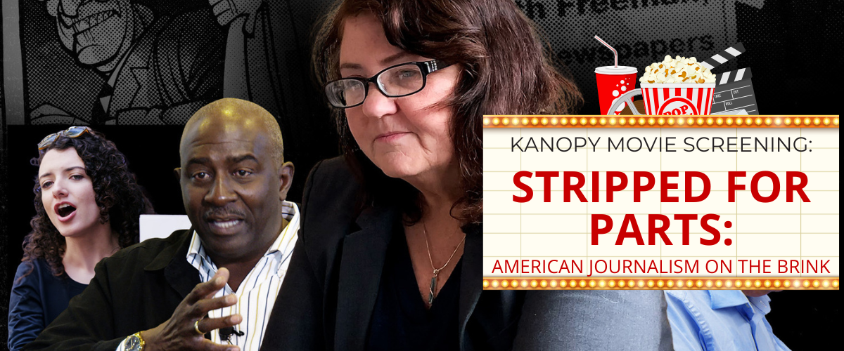 Kanopy Screening Stripped for Parts WEBSITE
