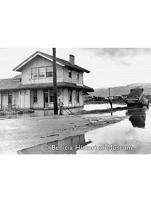 Flooded Train Station Slide